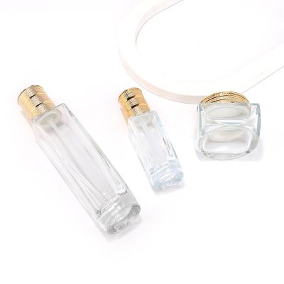 Flat square cosmetic bottle set