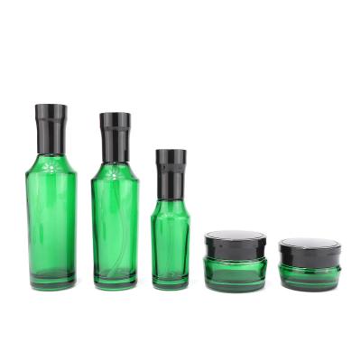 Unique design cosmetic bottle set