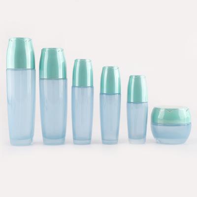 Skincare packaging serum oil glass pump bottles jars