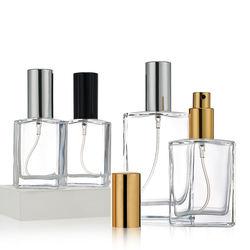 Flat square glass perfume bottle manufacturer