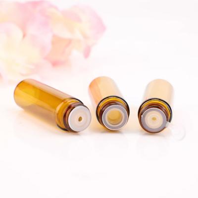Wholesale sample glass vials with inner plug for essential oil