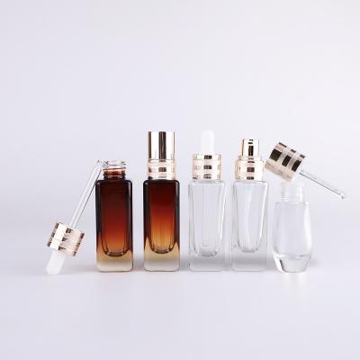 glass essential oil bottle