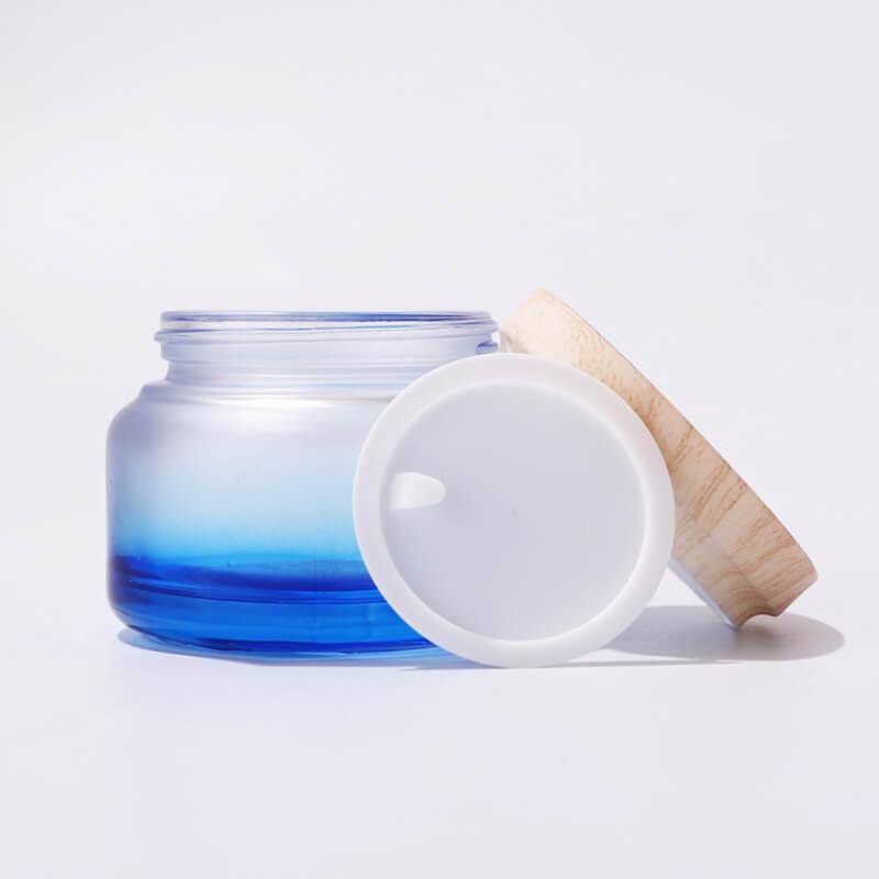 Wholesale round glass jar