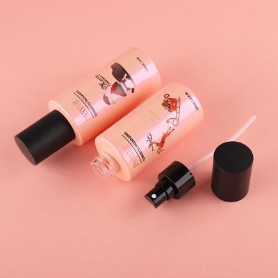 Wholesale non-slip bottom glass bottle set in skincare for cosmetic packaging