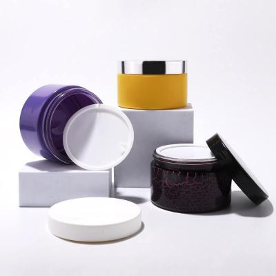 Deluxe cosmetic skincare glas jar packing