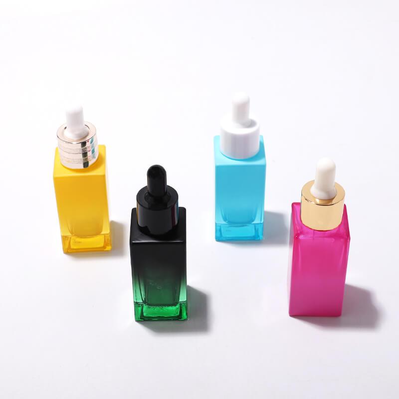 High quality cosmetic empty glass bottle packing