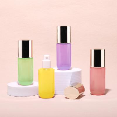 Wholesale glass lotion pump bottle