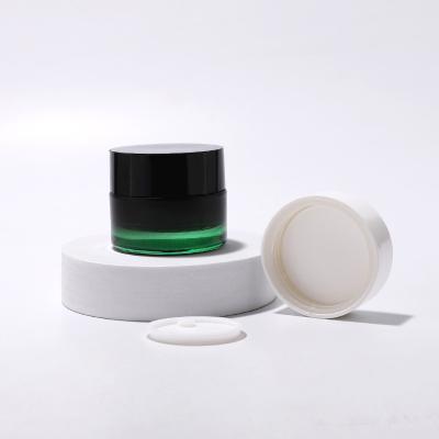Skin care cream glass packaging bottles and jars