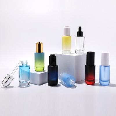 essential oil bottle series flat shoulder