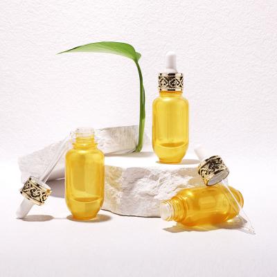 Custom 30ml Empty Cuticle Hair Oil glass bottle