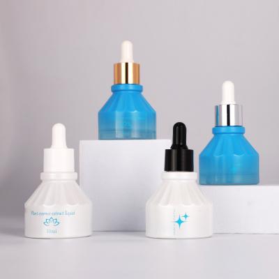 Luxury Umbrella Type Dropper Glass Bottle