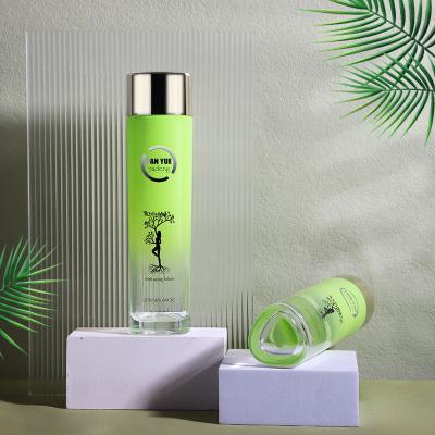 Mesmerizing 200ml Triangle Toner Skincare Glass Bottle