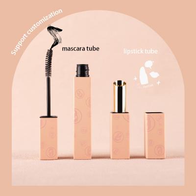 High quality mascara brush square empty lipstick container