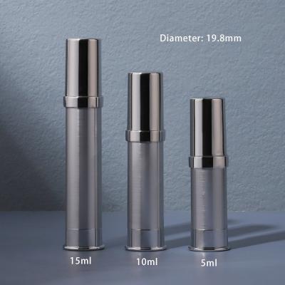 5-30ml customizable round cosmetic airless bottle