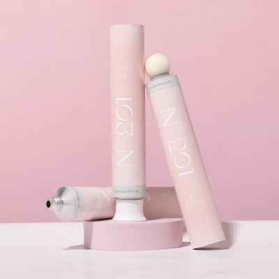 Pink Aluminum Tubes Cosmetic Packaging