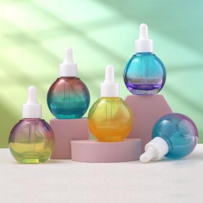 Gradient Ball Style 1 oz Dropper bottles