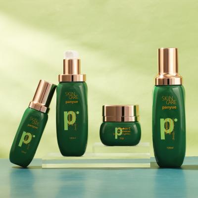 Premium Green Lotion Bottle Glass
