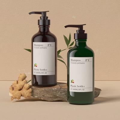 shampoo plastic bottle