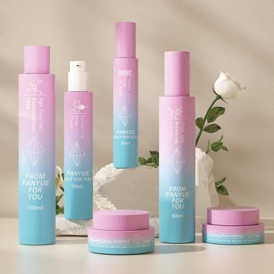 100ml Frosted Glass Cosmetic Bottle