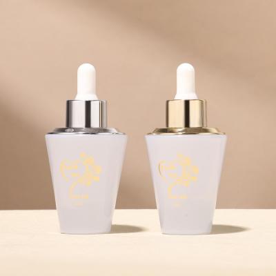 Cone Shape Empty Liquid Foundation Glass Bottle