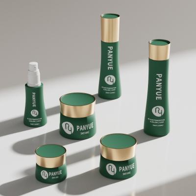 Custom Lotion Glass Bottle Set