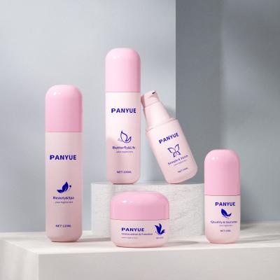 Custom Cylindrical Glass Bottle Set