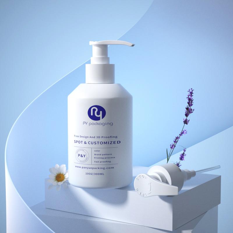 Slanted Shoulder Glass Bottle