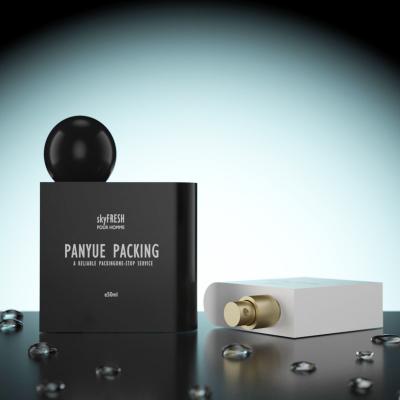 Sleek Square Design Perfume Bottle