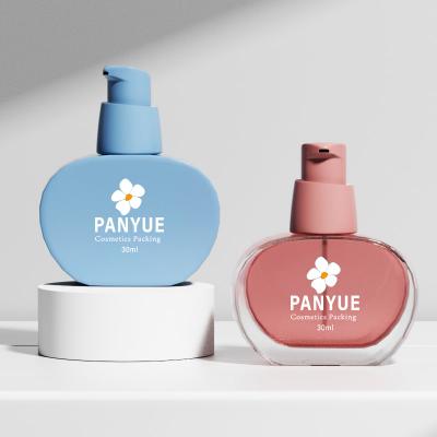 30ml Flat Oval Foundation Bottle