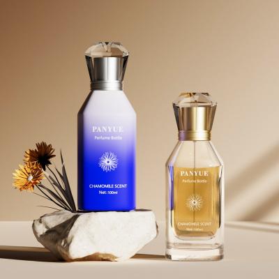 Rectangle Diamond Cap Perfume Bottle