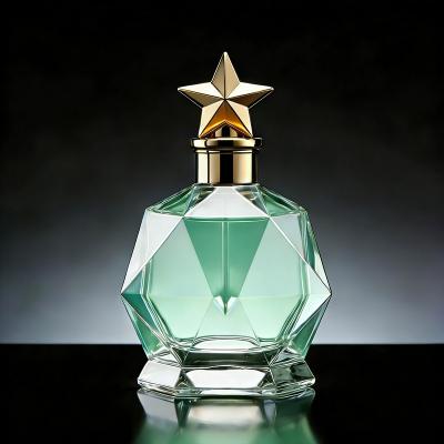 50ml Gold Star Cap Perfume Bottle