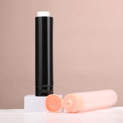 Black Empty Plastic Tube with Flip Cover