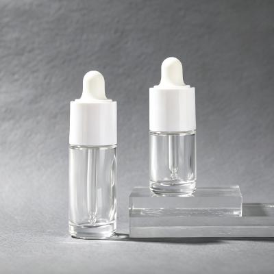 30ml Clear Round Glass Dropper Bottle