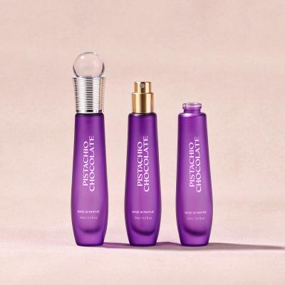 Purple 15ml Glass Roll On Bottle