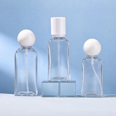 PETG Thick Wall Clear Cosmetic Bottle