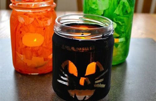 About glass lanterns for Halloween